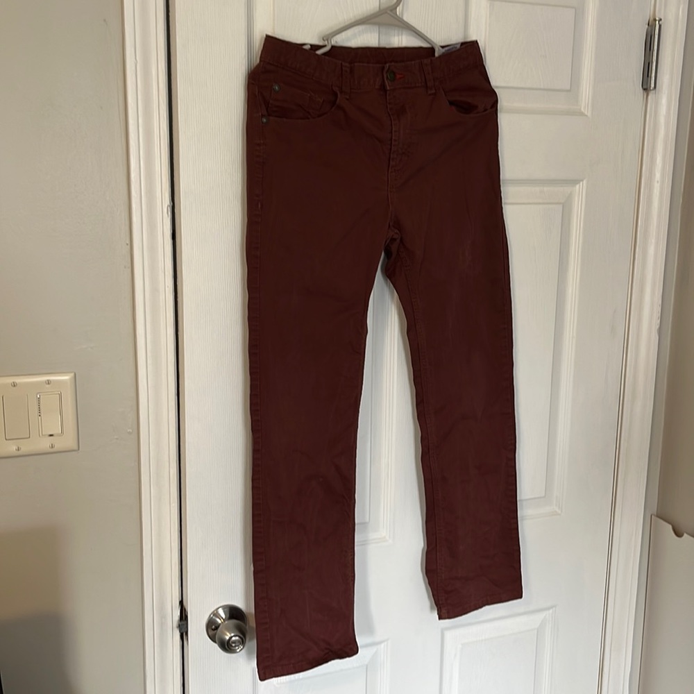 Wrangler wine color boys 16 regular pants